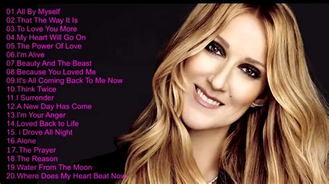 Celine Dion songs famous